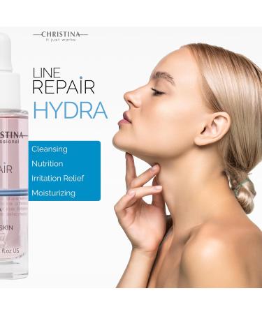 Christina Line Repair Hydra Theraskin +HA Face Serum - 30ml Anti-Aging Wrinkle Smoother with Hyaluronic Acid for All Skin Types - Buy Online on GoSupps.com