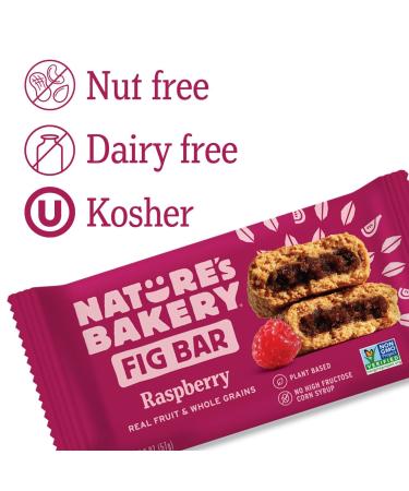 Natures Bakery Whole Wheat Fig Bars - 2 Twin Pack Boxes (64 Bars) - Blueberry & Raspberry Flavors - Vegan Non-GMO Healthy Snacks - Buy Online on GoSupps.com
