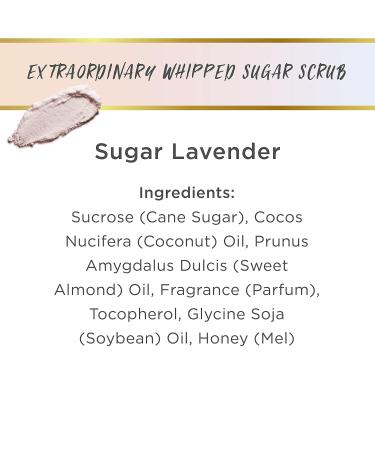LALICIOUS Sugar Lavender Sugar Scrub Exfoliating Body Scrub Moisturizing Extraordinary Whipped Body Exfoliator Gentle Exfoliating Body Scrubber Exfoliator for Radiant Skin No Parabens - 16oz - Buy Online on GoSupps.com