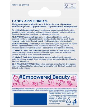NIVEA Caring lipstick Apple Snow White Disney Edition 48 g - Buy Online on GoSupps.com