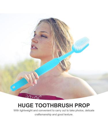 Amosfun Large Giant Toothbrush Model - Fun Costume Junction Toy for Parties & Comedy Events | Oversized Plastic Brush - Buy Online on GoSupps.com