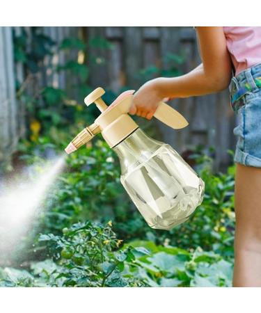 Plant Mister Plant Spray Bottle | Mist Spray Bottle for Gardening | 1.5L Pressure Watering Can Garden Adjustable Spray Bottle for Indoor Succulent Bonsai Yellow - Buy Online on GoSupps.com
