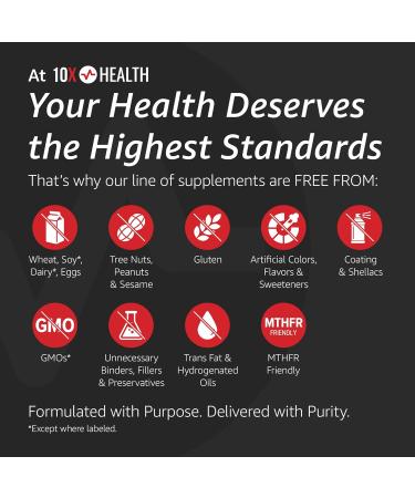 10X Health Vegan Protein Powder - 20g per Serving Plant Based Protein Powder for Muscle Support Strength & Nutrition - Dairy-Free & Gluten-Free - Honey Vanilla 2.3 lbs 30 Servings - Buy Online on GoSupps.com