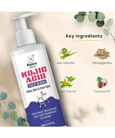 BEMT Kojic Acid Skincare Set Face Wash 100ml Day Cream 50ml Night Cream 50ml Serum 30ml | With Niacinamide & Alpha Arbutin | Brightening & Moisturizing Face Care | Gentle Daily Skincare - Buy Online on GoSupps.com