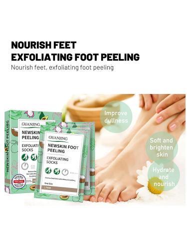 Buy Joyeee Cornea Socks - 4 Pairs Foot Peel Mask for Callus Removal & Dry Skin Treatment - Buy Online on GoSupps.com