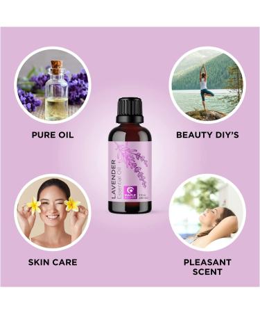 Premium Lavender Essential Oil for Hair, Skin, and Nails - Aromatherapy for Diffusers, Humidifiers, and Linens - Natural Bath Oil for Home Spa Self Care - Buy Online on GoSupps.com