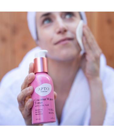 Buy Skincare Coconut Water Toner with Lactic Acid | Hydrating & Balancing Facial Toner 4 fl. oz - International Shipping Available - Buy Online on GoSupps.com