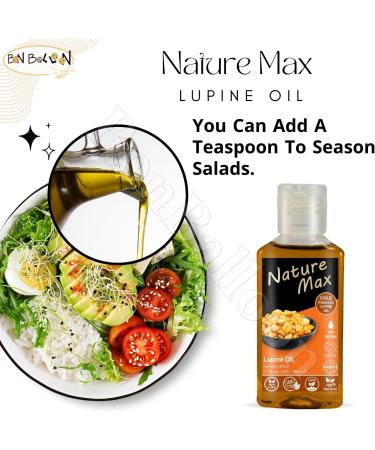 Nature Max Lupine Oil Essential Oils Natural Undiluted Pure for Hair and Skin Care Cold Pressed Premium (1 Pack 2.70 oz / 80 ml)  - Buy Online on GoSupps.com