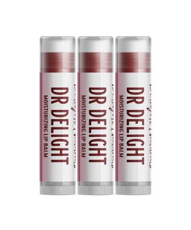 Delight Naturals Dr Delight Tinted Lip Balm - Set of Three