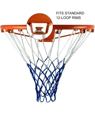 Sanung Basketball Net - Durable Polyester Replacement for Standard Hoop - Easy Setup, Set of 2 - Buy Online on GoSupps.com