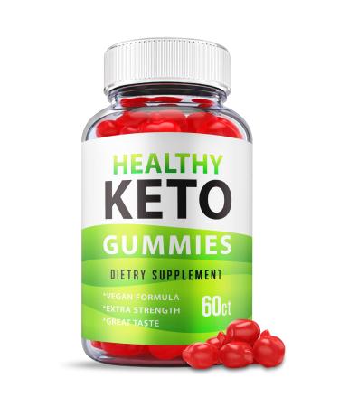 Healthy Keto Gummies - Official Formula Vegan - Healthy Keto Gummies Apple Cider Vinegar Supplement Extra Strength Gummy S Weight Shark Loss Tank Vitamin B12 Beet Root Pomegranate (60 Gummies)