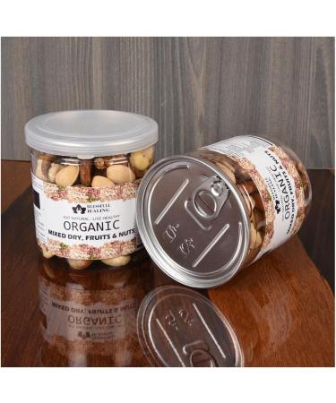 Blessfull Healing Organice Mixed Dried Fruit & Nuts 1 lb (453 Gram) Airtight Container (Packing May Vary) - Buy Online on GoSupps.com