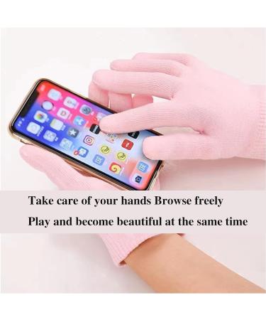 Hydrating Cotton Gloves & Socks Set for Dry Hands and Feet - Beauty Infusion Gel for Cracked Skin - Pink Moisturising Gloves - Buy Online on GoSupps.com