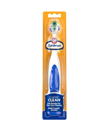 Arm & Hammer Spinbrush Classic Clean Powered Toothbrush - 1 Count - Buy Online on GoSupps.com
