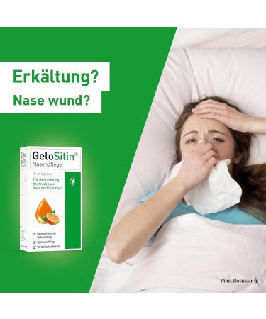 GeloSitin Nasal Care: Hydrating Nasal Oil Spray for Dry Nasal Mucosa - International Shipping Available - Buy Online on GoSupps.com