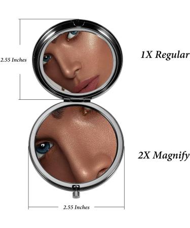 Valentine's Day & Anniversary Gift for Her - Compact Pocket Mirror for Wife/Girlfriend/Fianc e - Wedding, Birthday, Engagement - I Love You Present from Husband/Boyfriend - Buy Online on GoSupps.com