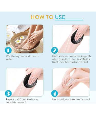 Shop JKEVOW Nano Hair Remover - Painless Crystal Hair Removal for Men & Women | Best Epilator Tool for Smooth Skin - Buy Online on GoSupps.com