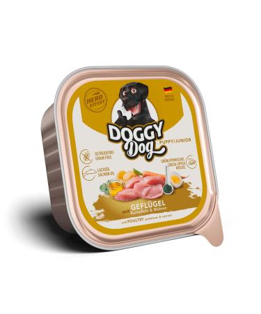 Doggy Dog – Paté – 10 x 150 g – Poultry Puppy/Junior