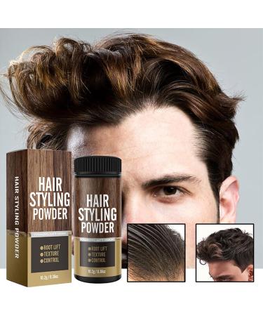 Men's Styling Powder Styling Powder | Portable Volumizing Hair Powder Matte Finish Styling Texturizing Powder Natural Looking Hair Texture Powder (2PC) - Buy Online on GoSupps.com