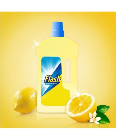 Flash Universal Crisp Lemons Multi-Surface Cleaning Liquid 1L style 1 - Buy Online on GoSupps.com
