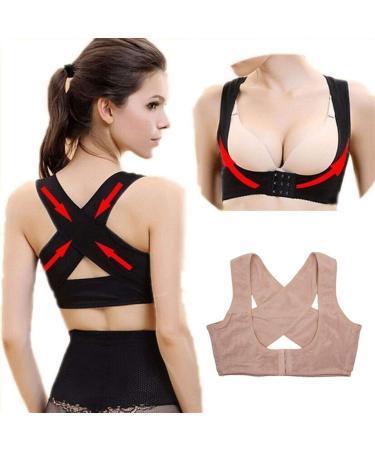 ZCLNYVGJ GUOWGANG Adjustable Posture Corrector Corset Back Brace Back Belt Male Female Lumbar Support Straight Corrector (White M) - Buy Online on GoSupps.com