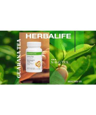 HERBALIFE N-R-G Nature's Raw Guarana Tea: Nature's Raw Guarana (2.1 oz) Boosts The Feeling of Energy Naturally Flavored Instant 0 Calories - Buy Online on GoSupps.com