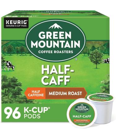 Green Mountain Coffee Half-Caff Medium K-cups 96 Count - Buy Online on GoSupps.com