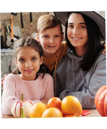 FOMIYES 20 Pairs Halloween Eyeliner Stickers Decor Eyeliner Decals Self-adhesive Eyeliner Stickers Prom Miss 1 count (Pack of 1) Blackx5pcs - Buy Online on GoSupps.com