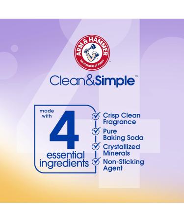 Arm & Hammer Clean & Simple Lavender Escape In-Wash Scent Booster 18oz (Pack of 4) - Buy Online on GoSupps.com