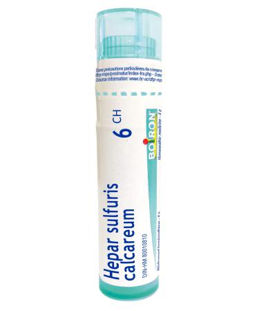 Hepar Sulfuris Calcareum 6ch Boiron Homeopathic Medicine
