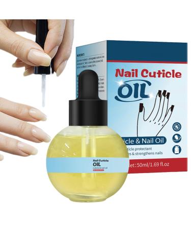 Generic Nail Cuticle Oil Nail Strengthening Nutrient Oil Conditioning Nail Care For Weak 50ml Repairs Nail Corners Cuticle Barb Finger Protection Finger Edge Oil Nail Renewal