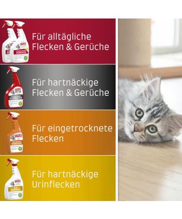 Nature s Miracle Cat Stain & Odor Remover - Enzyme Cleaner with Citrus Fragrance | 709 ml | Effective Dirt Removal - Buy Online on GoSupps.com