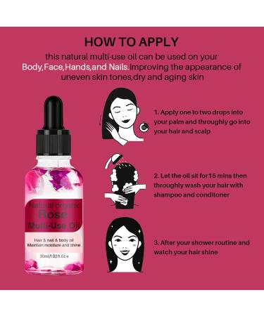 Pure Bulgarian Rose Essential Oil 30ml - Anti-Aging Skin Therapy & Aromatherapy - Buy Online on GoSupps.com