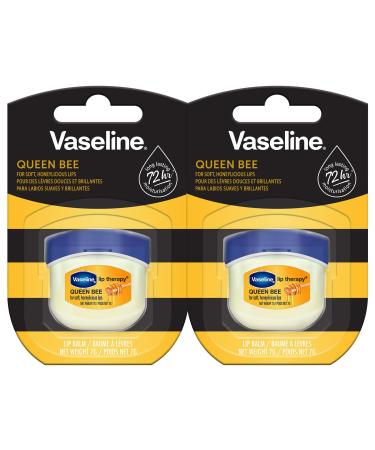 Vaseline Vaseline Lip Therapy 7G Queen Bee - Nourishing Lip Balm for Optimal Hydration with Honey - Queen Bee (Pack of 2)