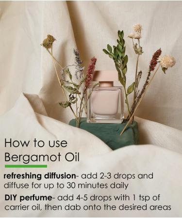 Bergamot Essential Oil 16 fl oz Aluminum Bottle (Pack of 2) 100% Pure Essential Oil GreenHealth - Buy Online on GoSupps.com