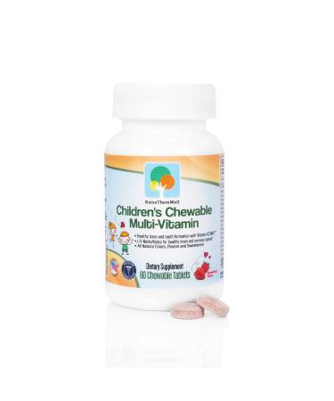 Raise Them Well Great Tasting Chewable Kids Vitamins - Multivitamin for Kids with All-Natural Colors Flavors and Sweeteners Includes Free Kids Vitamin PDF Strawberry