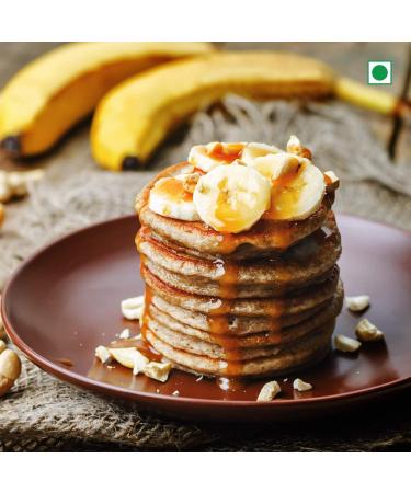 Slurrp Farm Instant Breakfast Millet Pancake Mix Banana Choco-Chip Supergrains And Chocolate Natural And Healthy Food 100% Vegetarian Eggless Healthy Breakfast for Kids & Adults 150g (Pack Of 2) - Buy Online on GoSupps.com