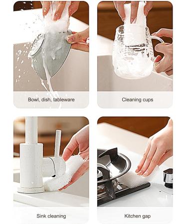 Kitchen Cleaning Sponges - 30x Clean Duster Sponge - Multipurpose Kitchen Scrub Sponges Dish Scrub Sponges Sponge Soft Cleaning Brush for Dishwashing Household - Buy Online on GoSupps.com