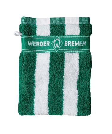 Werder Bremen GOTS washcloth one size green/white