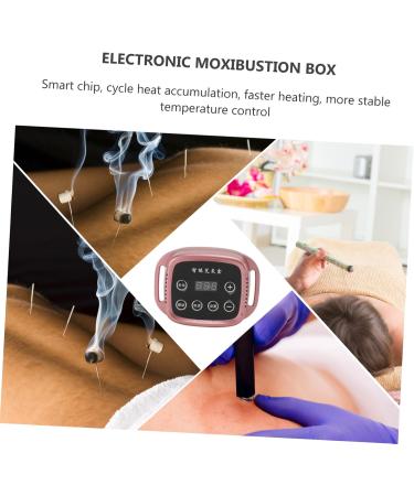 Lurrose Moxibustion Products | Acupuncture Moxa Stick Holder & Container | 11x7.5cm Red | Shop Internationally - Buy Online on GoSupps.com