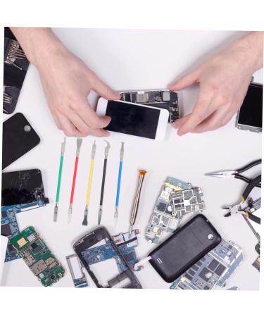 Hemoblo 10 STK Schaber Kit | Mobile Phone Repair Tool & Sticker Remover | Stainless Steel Spy Stick for Cellphone & Tablet Repairs - Buy Online on GoSupps.com