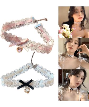 Oralgos Cute Adjustable Heart Collarbone Chain Necklace - Stylish Rose Gold Loop Design for Daily Wear - Buy Online on GoSupps.com