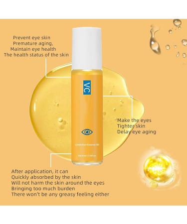 Huile Essentielle Anti-Rides Avec VC & Lut ine Serum Anti Rides Raffermissant Pour Les Yeux Rollerball Essentiel Pour Le Visage Et Les Yeux Raffermissant R duit Les Rid s Et Les Ridules (3pc) - Buy Online on GoSupps.com