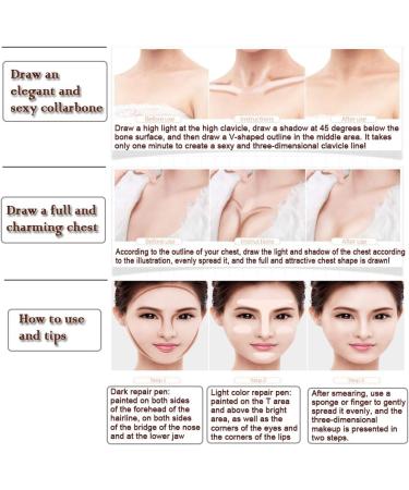  Kingknow Concealer Eraser Mark Concealer Pen and Makeup Highlighter (A03) - Buy Online on GoSupps.com