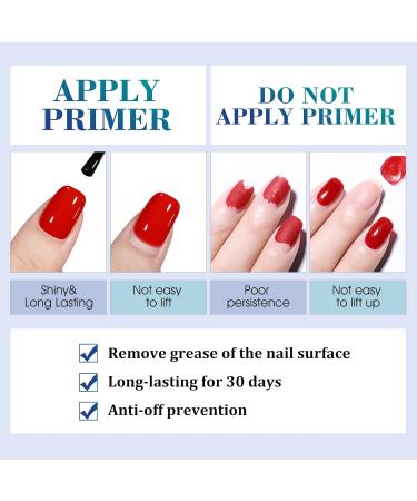 VENALISA Gel Nail Polish Set - 2Pcs 15ML Acid-Free Dehydrator & Primer for Natural Nail Prep | DIY Nail Art & Salon Quality Manicure at Home - Buy Online on GoSupps.com