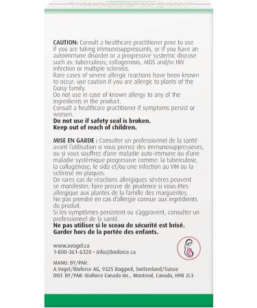 A.Vogel Echinaforce Extra Strength Echinacea Tablets - Immune Support for Cold & Flu Relief - 1200mg Organic Echinacea Chewable Gluten-Free Sugar-Free Safe for Pregnant & Breastfeeding Women 120 Tablets 120 count (Pack of 1) - Buy Online on GoSupps.com