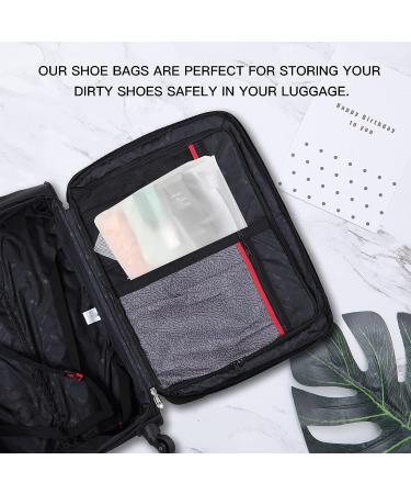 9 PCS Shoe Bags for Travel - Dust-proof & Waterproof Shoe Organizers 15.7x11.8in - Buy Online on GoSupps.com