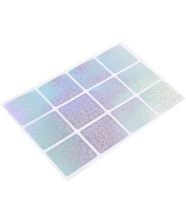 rumoe 60 pieces 5 sheets styles nail stencils Art nail stickers set Cute nail Art nails Stencil sheets - Buy Online on GoSupps.com