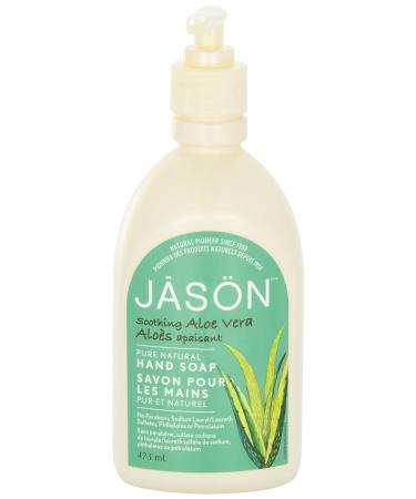 Jason Soothing Aloe Vera Hand Soap - 16 oz (Pack of 1) - Buy Online on GoSupps.com
