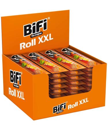 BIFI Roll XXL & Currywurst Snack Bundle - 24 Pack Salami Meat Snacks - Hearty International Shipping - Buy Online on GoSupps.com